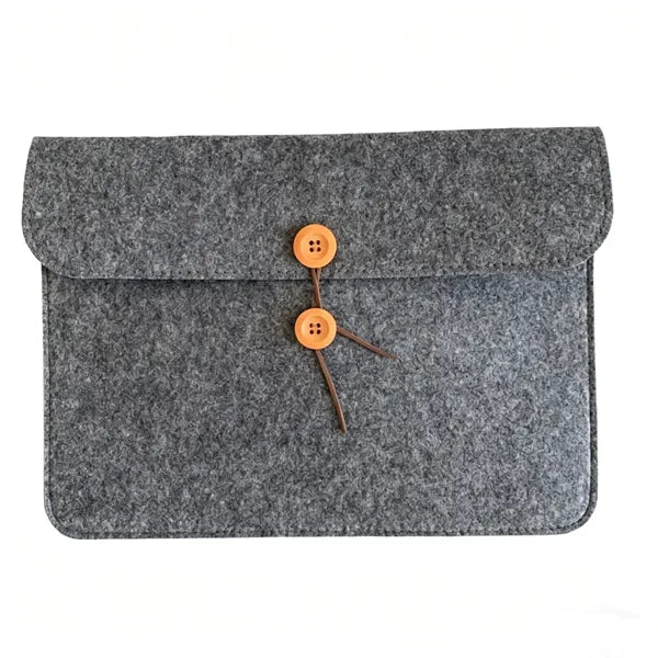 Felt A4 Document Bag with Custom Logo Available