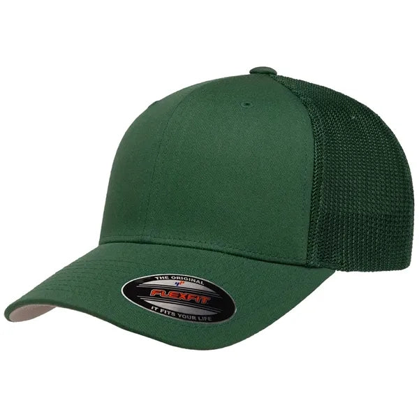 Flexfit Trucker Mesh Cotton Blend Fitted Cap