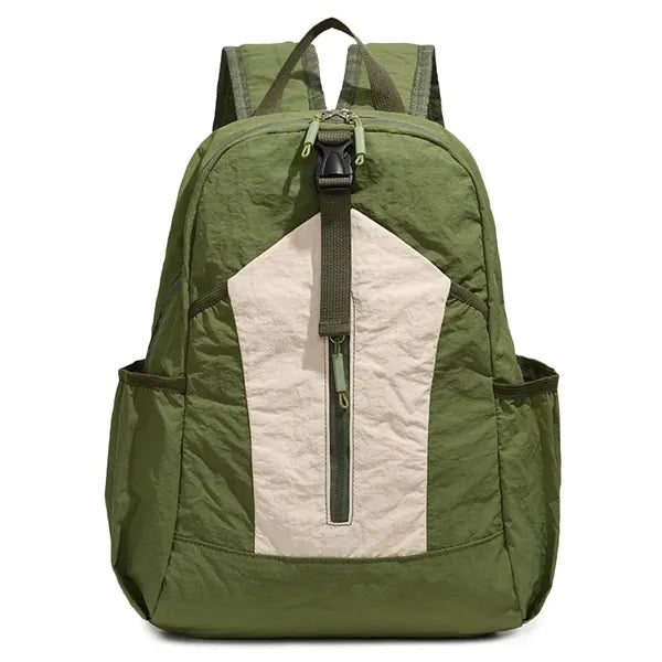 Logo Nylon Travel Backpack Outdoor Sports Bag