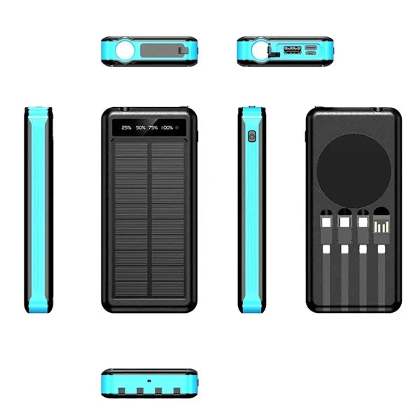 10000mAh Solar Magnetic Power Bank