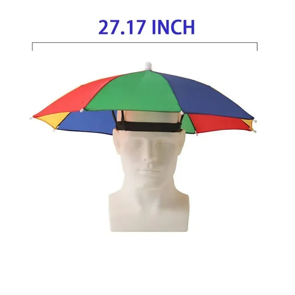 Hands-Free Umbrella Hat