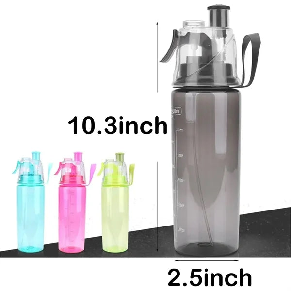 20.3oz Spray Sports Water Bottle