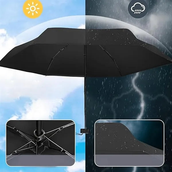 37" Mini Pocket Folding Umbrella with Carrying Case