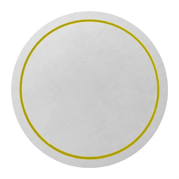 4" Round Multi-ply Cellulose Coaster
