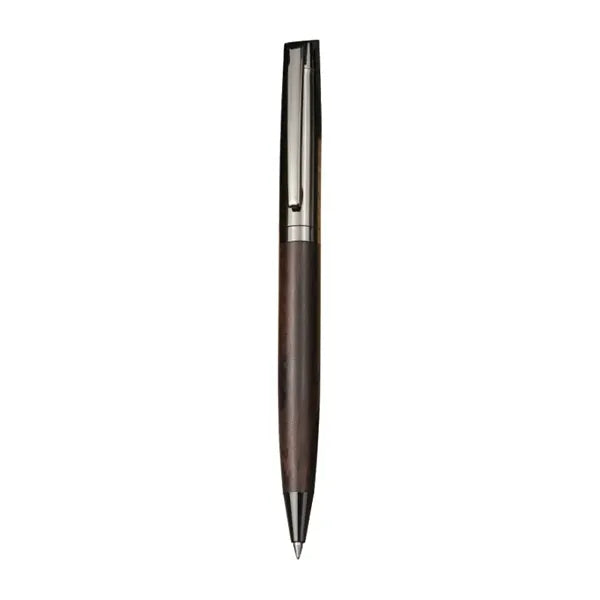 Premium Wood Ballpoint Pen with Metal Clip