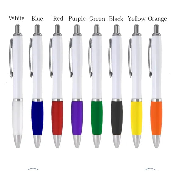 Plastic Click Satin Pen