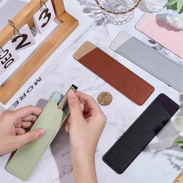 Minimalist and creative PU Pencil Pouch