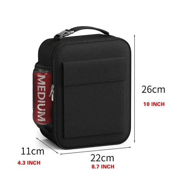 Insulated Lunch Bag with Mutiple Pockets