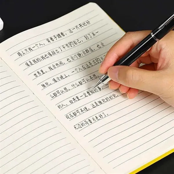Elastic Band Hardcover Notebook