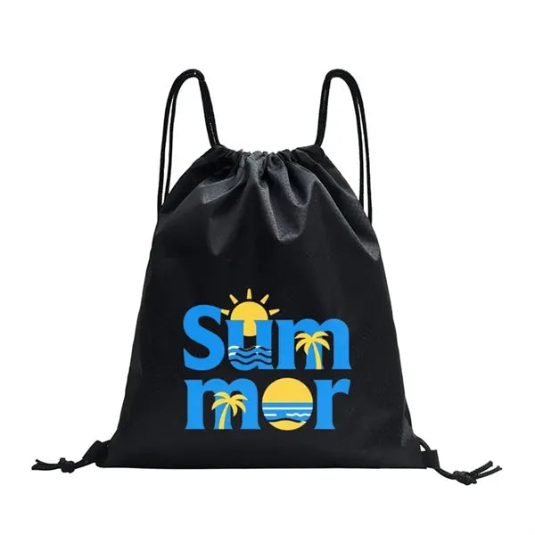 Waterproof Oxford Drawstring Sports Backpack for Gym & Event