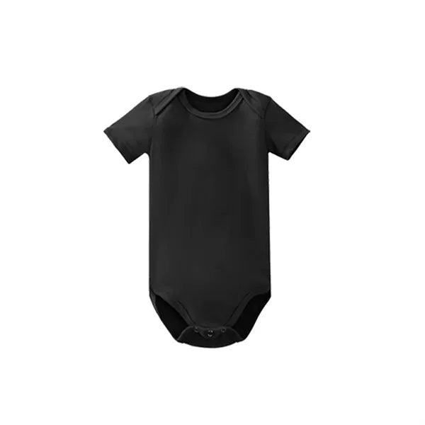 Short Sleeve Babysuit Cotton Unisex For Newborn