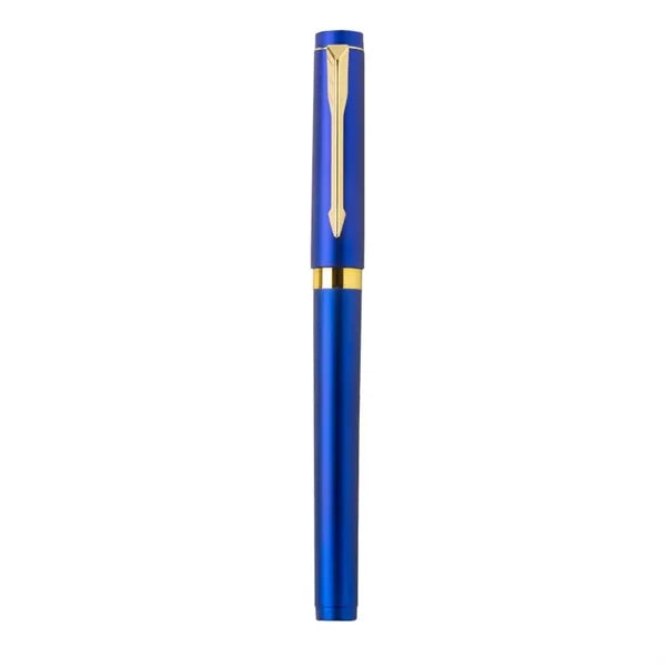 0.7mm Faux Metal Gel Pen Black Ink