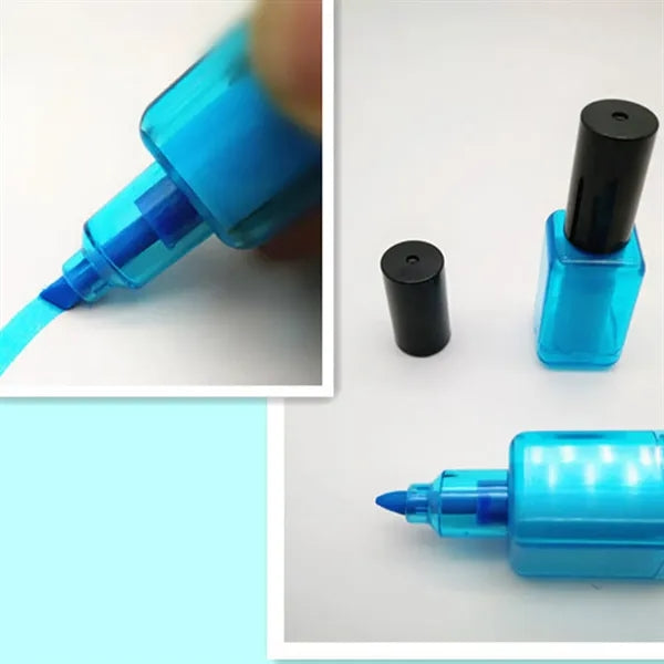 Nail Polish Shaped Marker Highlighter Pens