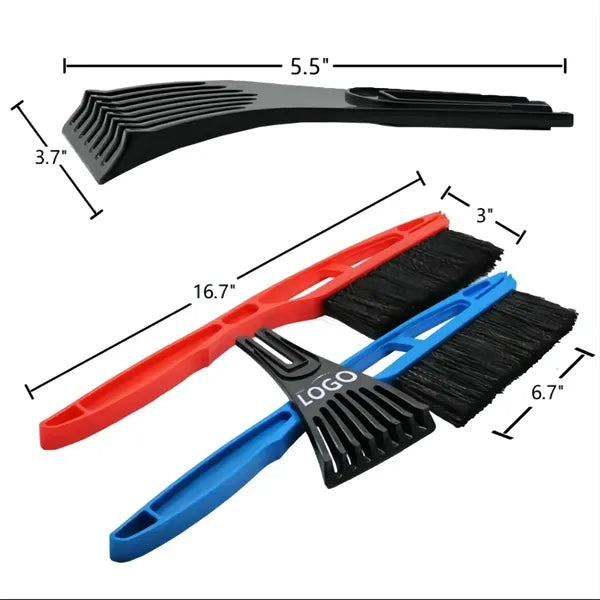 Plastic Car Ice Snow Brush Long Handle Scraper