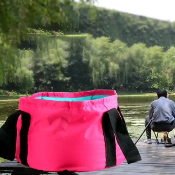 Collapsible Waterproof Camping Wash Basin Bucket