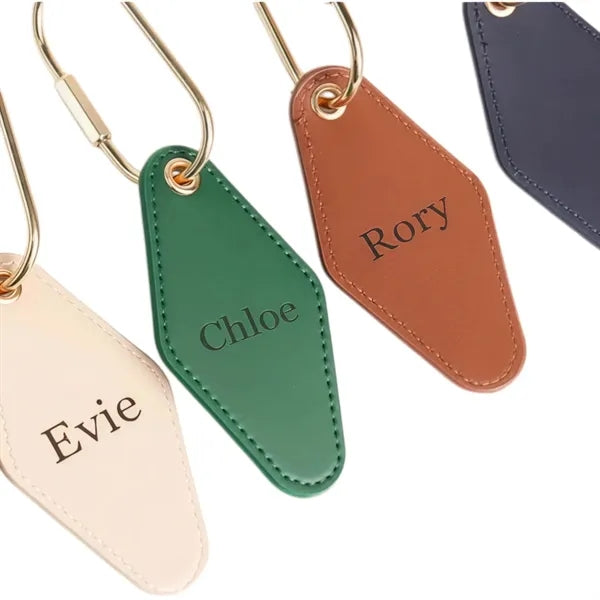 Leatherette Executive Key Tag