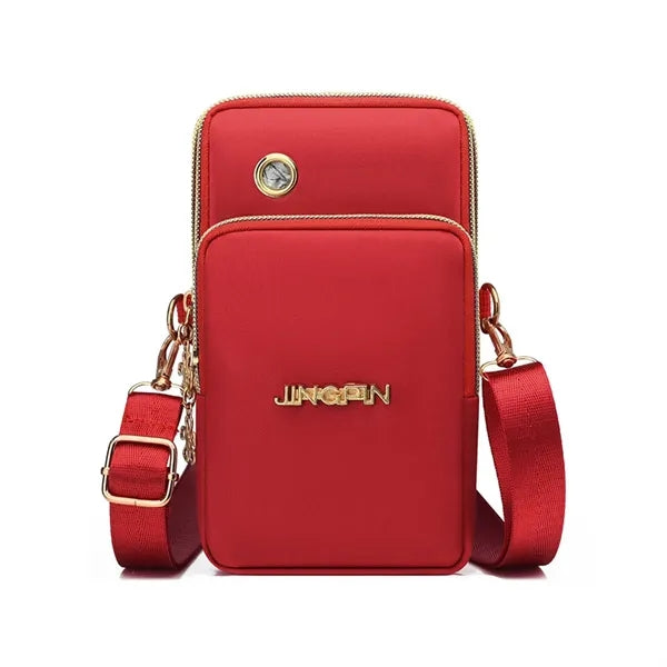 Versatile Oxford Cloth Crossbody Cell Phone Bag