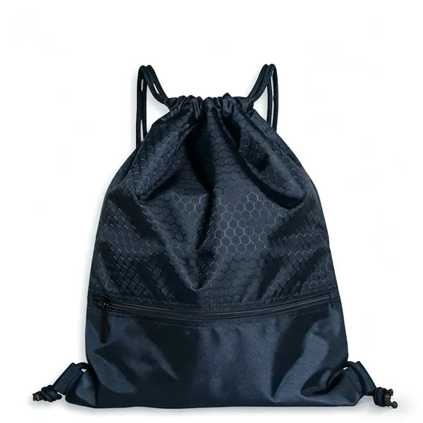 18" x 14" Breathable Polyester Drawstring Backpack