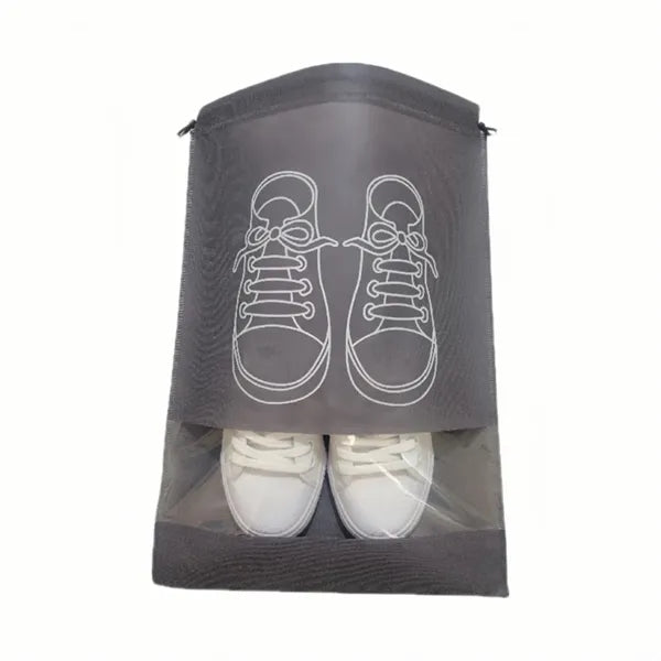 Eco-Friendly Stylish Non-Woven Drawstring Shoe Bag