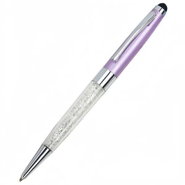 Sparkling Creative Metal Ballpoint Stylus Pen