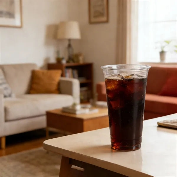 16Oz Clear Plastic Disposable Cups For Drinking