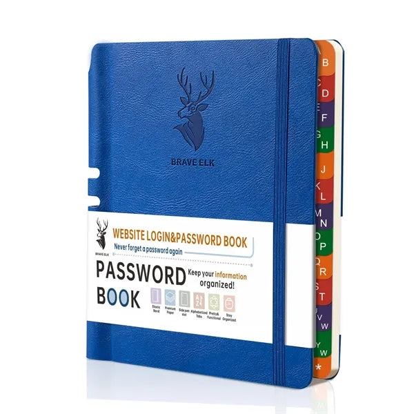 Password Organizer Book