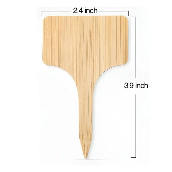 Logo Wooden Plant Label Tags
