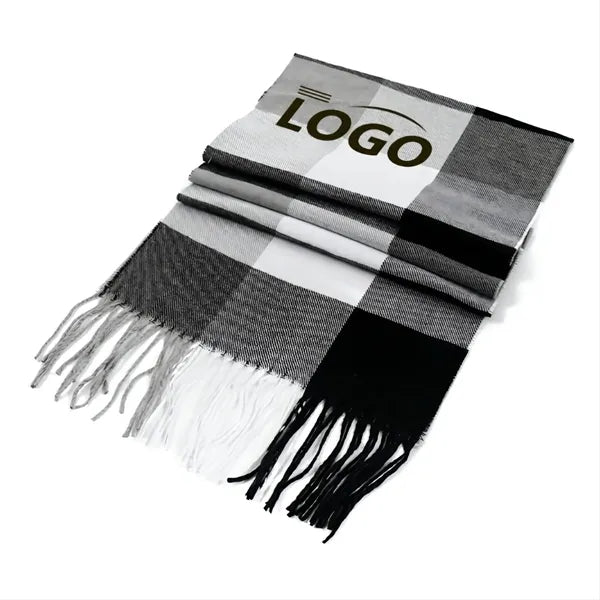 Super Soft Classic Cashmere Feel Plaid Scarf