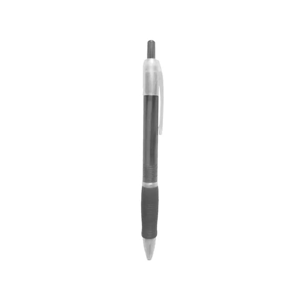 Translucent Clickable Pen with Grip