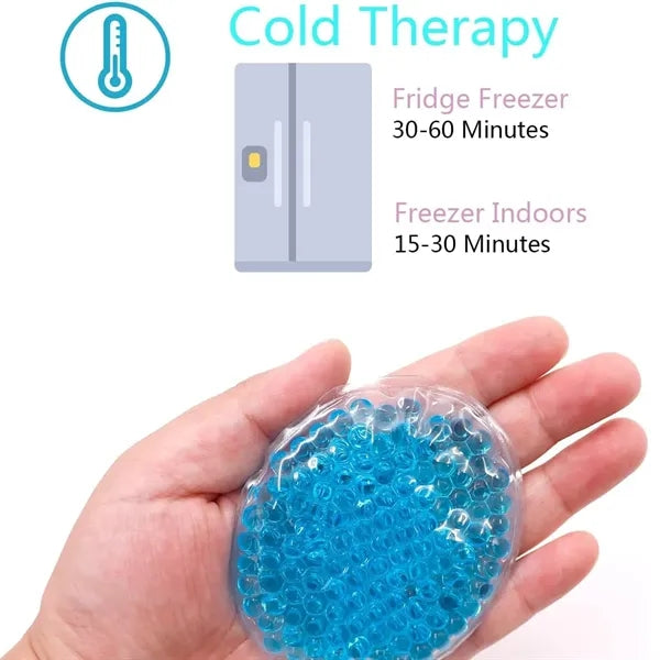 Round Gel Bead Hot & Cold Pack