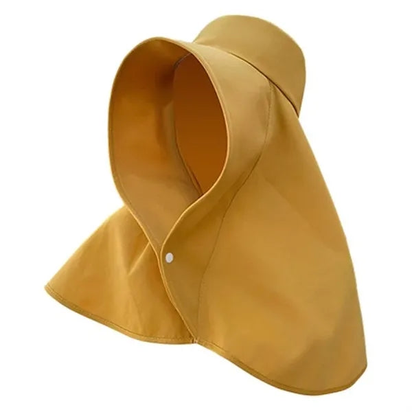 Full-face sun protection hat