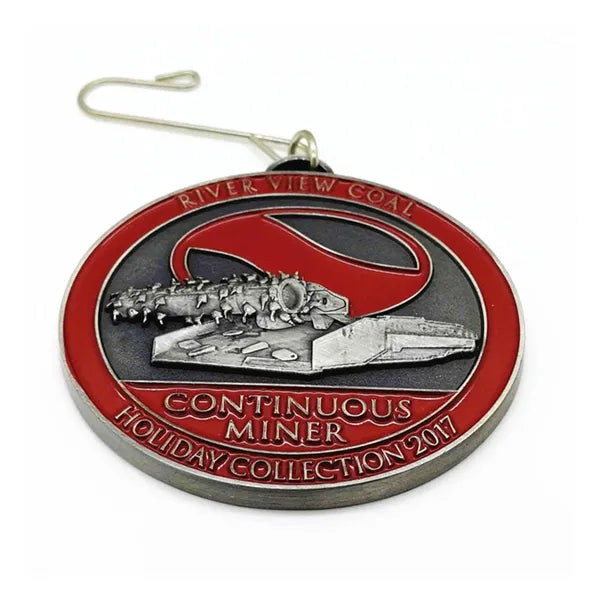Medal Cast Metal Ornament