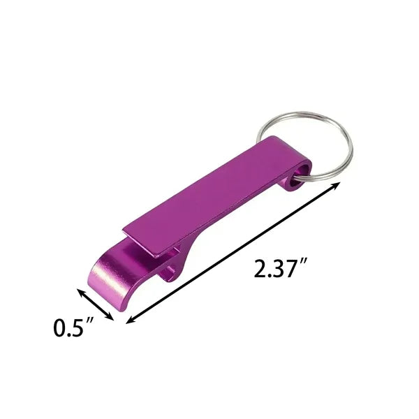 Portable Aluminum Keychain Bottle Opener