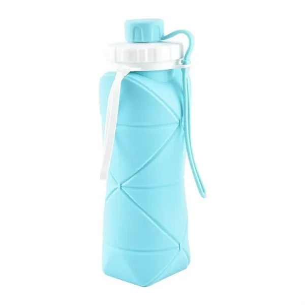 20.28oz Collapsible Silicone Water Bottle Portable Cup