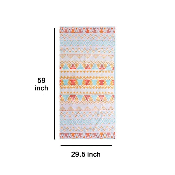 Rectangular Beach Towel Made Of Polyester