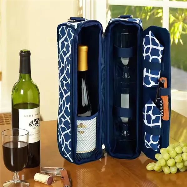 Insulated Backpack Picnic Cooler & Coffee Kit Carrier