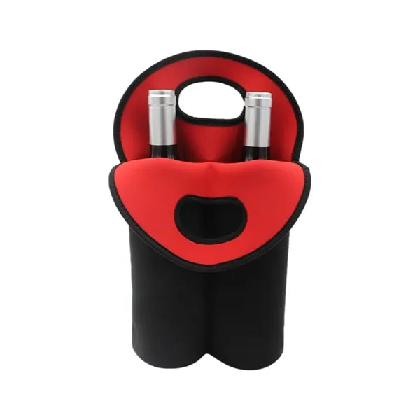 25oz Neoprene Wine Beer Cooler Tote
