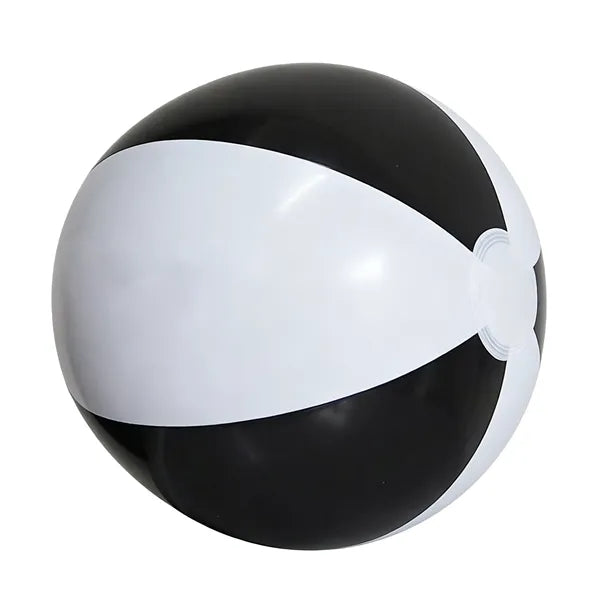 12 Inch Traditional Multi Color Inflatable Vinyl Beach Ball