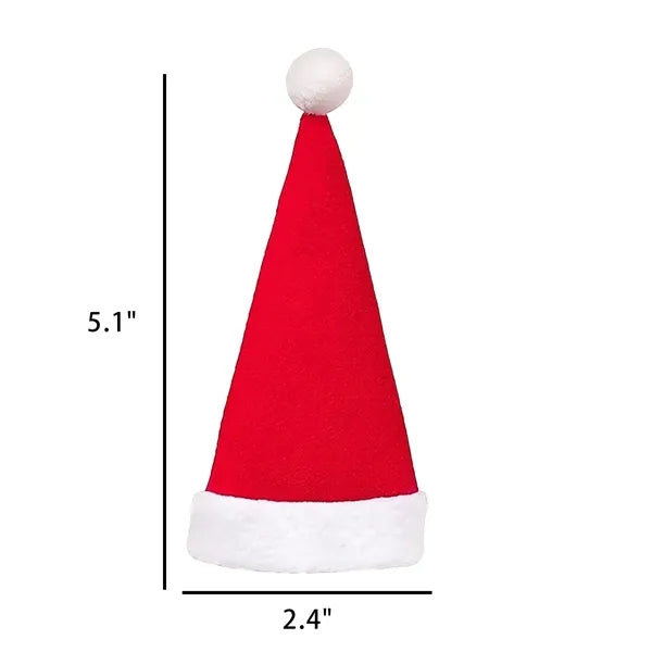 Mini Santa Hat For Bottle