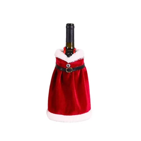 Christmas Wine Bottle Cover