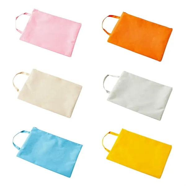 Zipper Canvas Multipurpose Bags