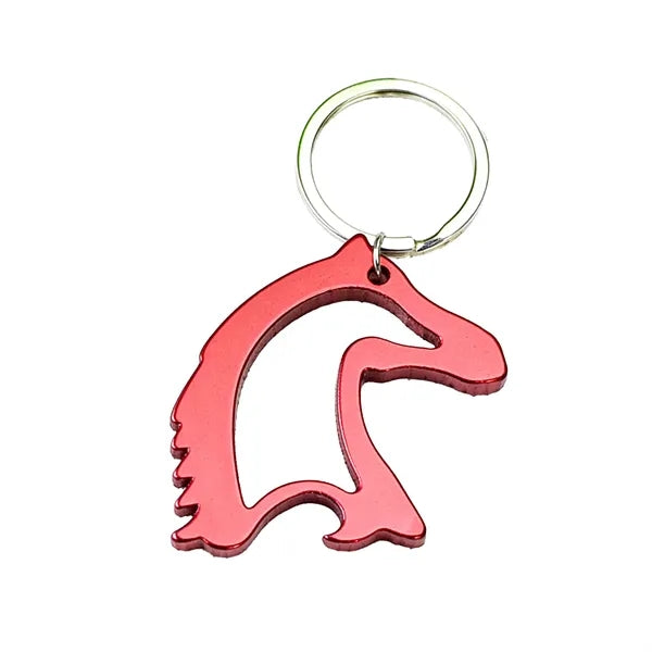 Keychain Horse Head Bottle Opener