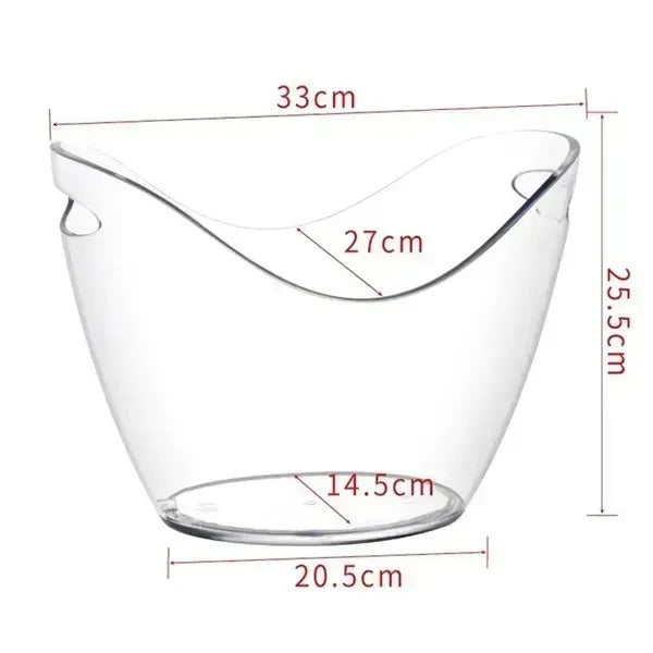 Durable Bottle Cooler Ice Bucket For Beer