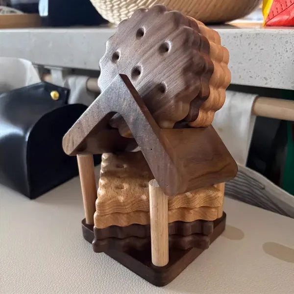 Wood Biscuit Coaster