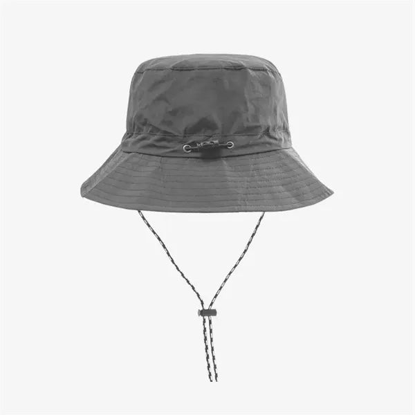 Packable Quick-Dry Bucket Hat with Integrated Pouch
