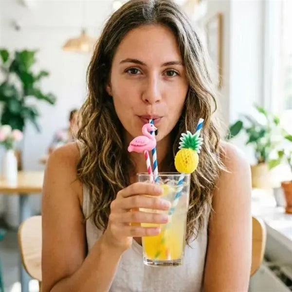 Party Art Biodegradable Paper Straw