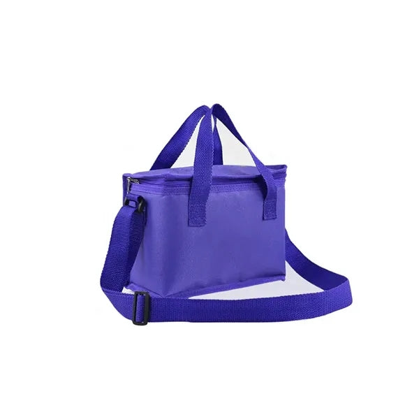 6 Can Insulated Cooler Bag W/ Handle & Shoulder Strap