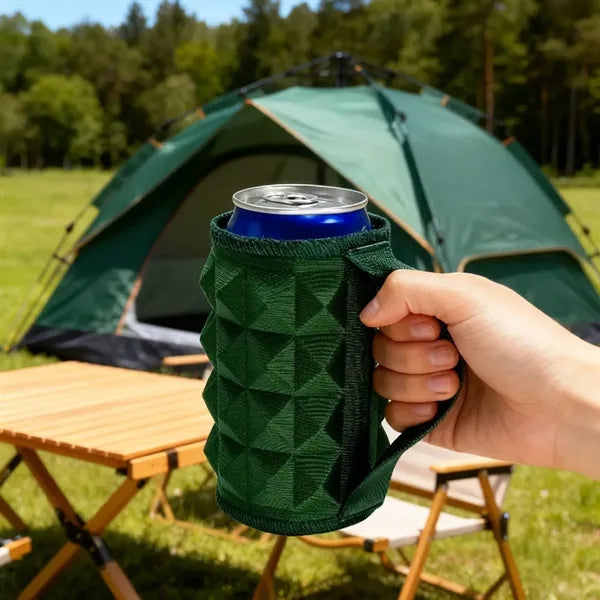 12oz. Neoprene Can Cooler Sleeve with Handle