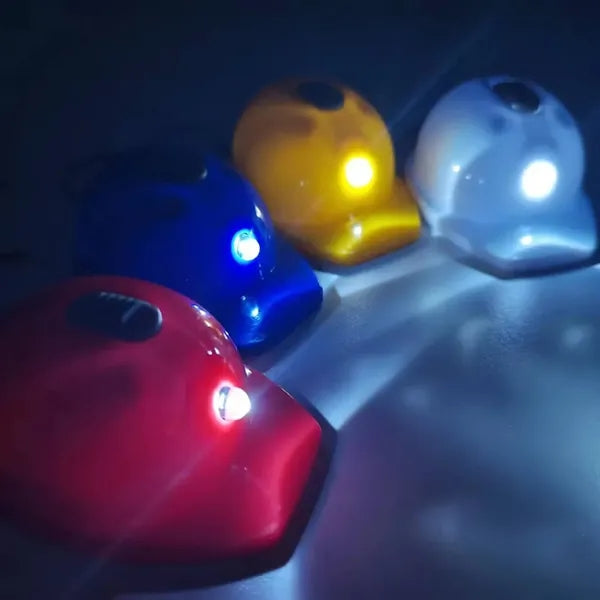 Helmet Shape LED Keychain Bottle Opener