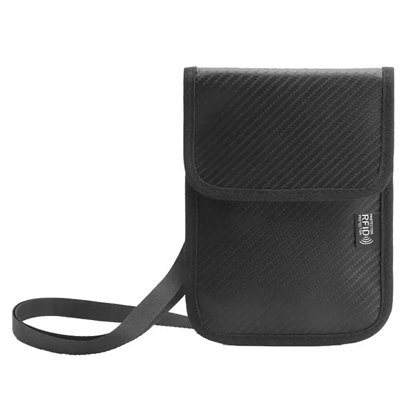 PU Leather RFID Crossbody Bag